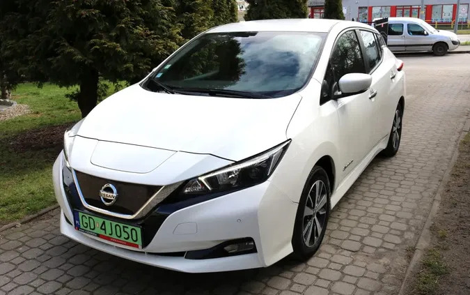 pomorskie Nissan Leaf cena 69900 przebieg: 27700, rok produkcji 2018 z Bierutów